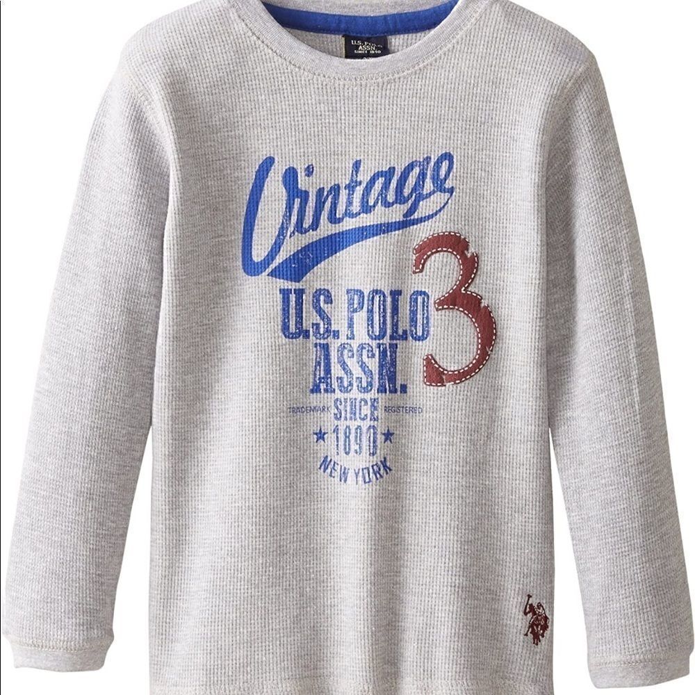 U.S. polo assn thermal T-shirt long sleeve size 7